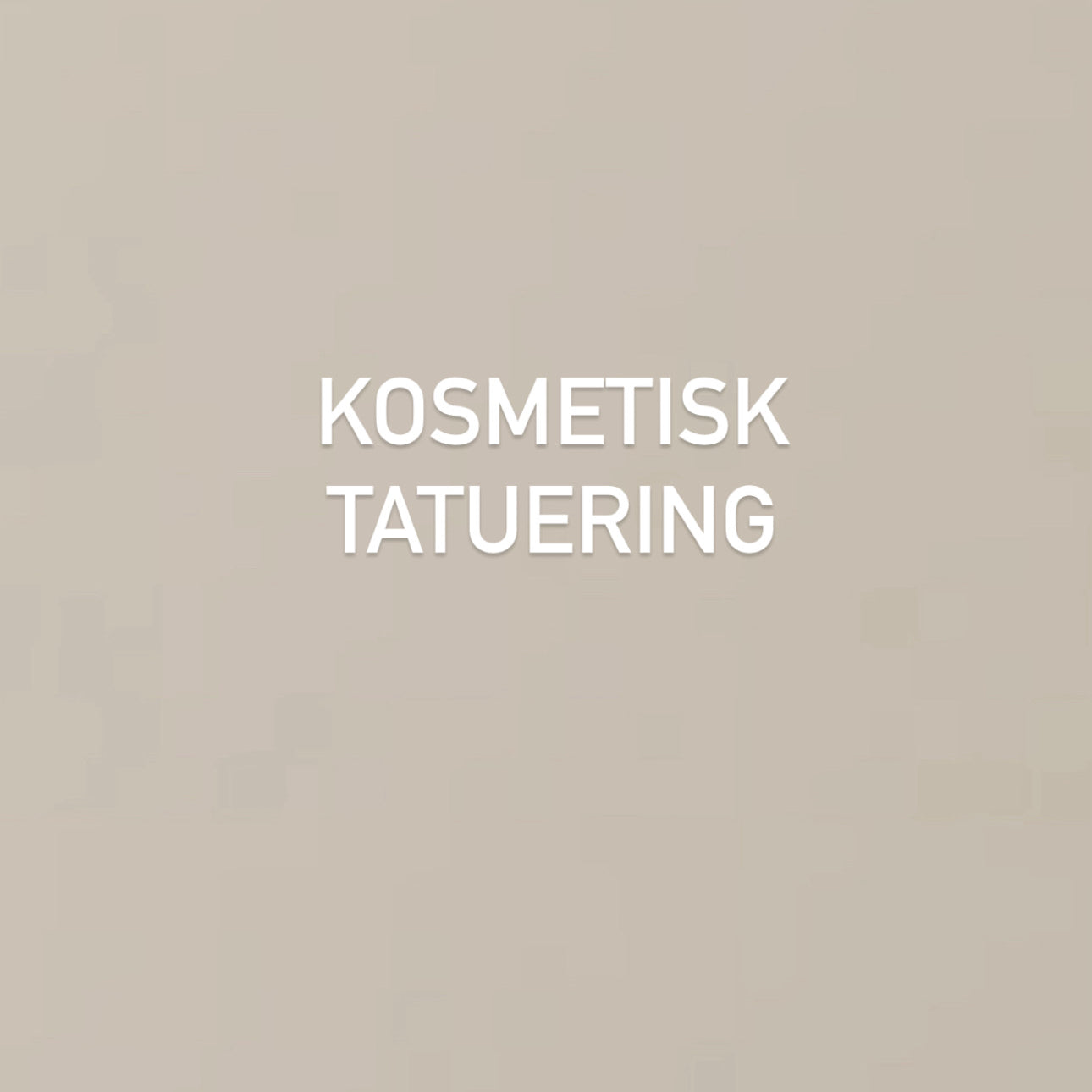 Kosmetisk tatuering