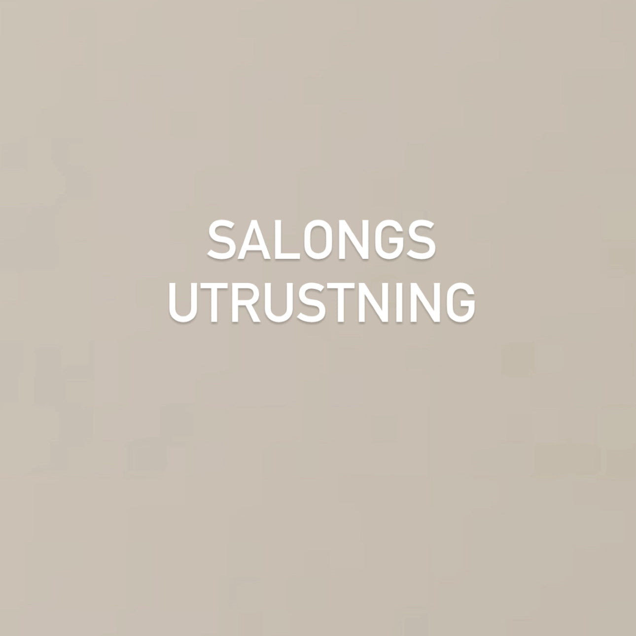 Salongsutrustning