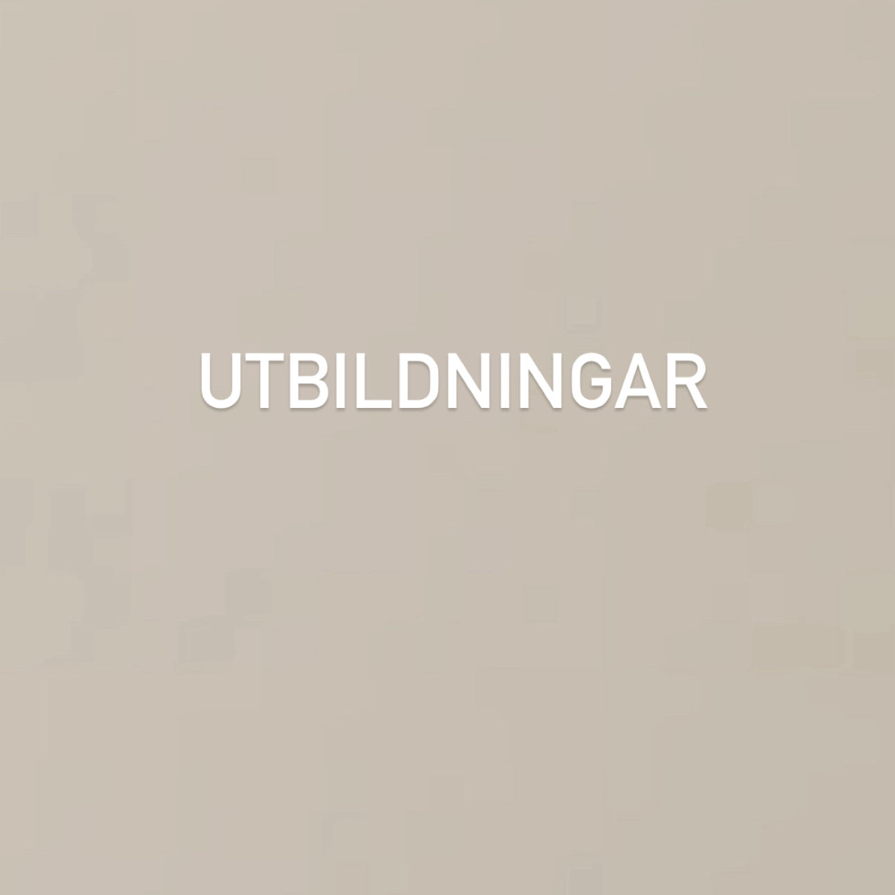Utbildningar