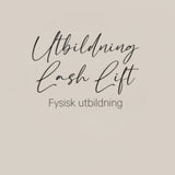 Lash Lift fysisk kurs